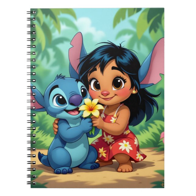 Cuaderno Beste Freunde fürs Leben – Lilo & Stitch   (Frente)