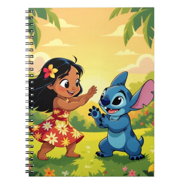 Cuaderno Beste Freunde fürs Leben – Lilo & Stitch   (Frente)