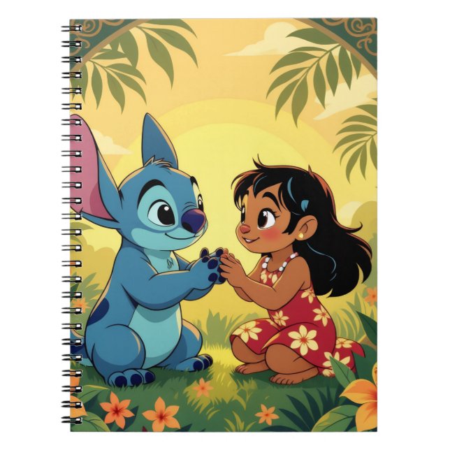 Cuaderno Beste Freunde fürs Leben – Lilo & Stitch (Frente)