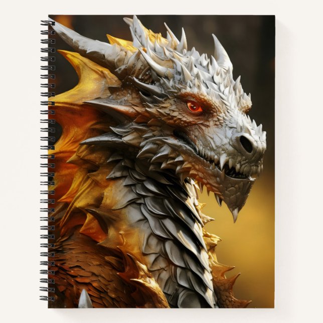 Cuaderno Bestia de fantasía dragón (Anverso)