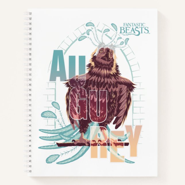 Cuaderno Bestias fantásticas Augurey (Anverso)