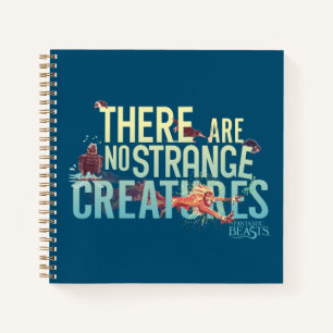 Cuaderno Bestias Fantásticas - No Hay Criaturas Extrañas