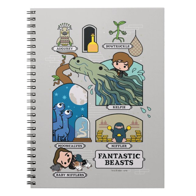Cuaderno Bestias personalizados En Hábitats (Frente)