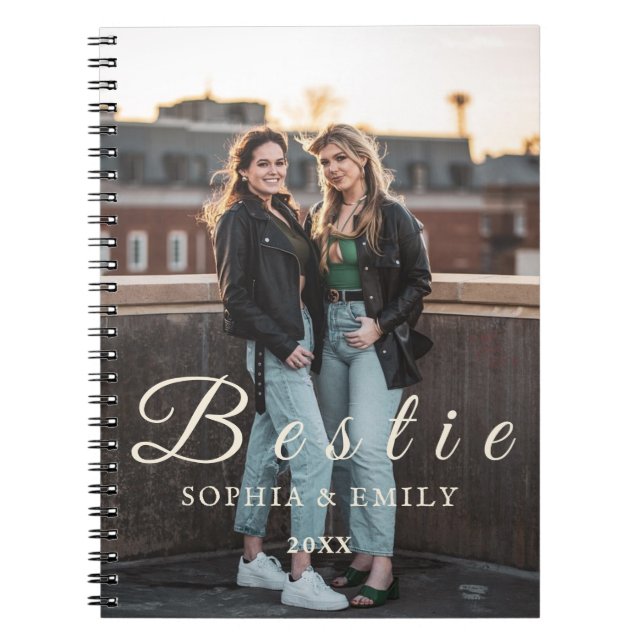 Cuaderno Bestie Collage Spiral Photo Notebook – Custom (Frente)