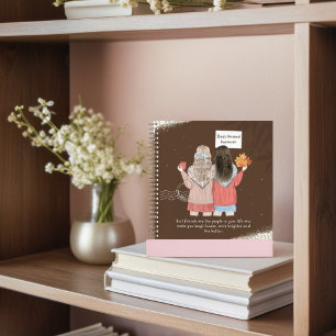 Cuaderno Besties para siempre - Recuerdos acogedores café B
