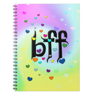 Cuaderno bff ~ corazones