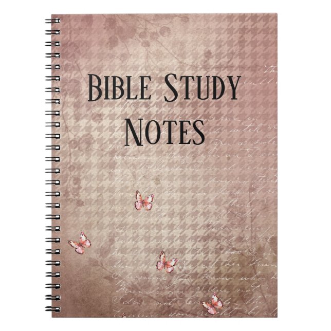 Cuaderno Bible Study (Frente)