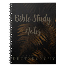 Cuaderno Bible Study-Deuteronomy