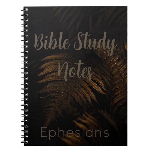 Cuaderno Bible Study-Ephesians (Frente)