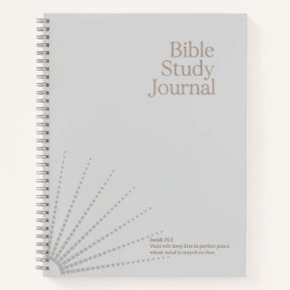 Cuaderno Bible Study Journal