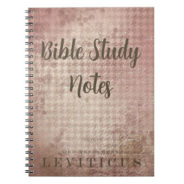 Cuaderno Bible Study-Leviticus