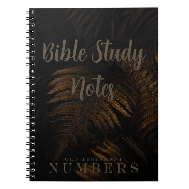 Cuaderno Bible Study-Numbers (Frente)