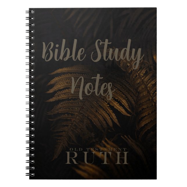 Cuaderno Bible Study-Ruth (Frente)