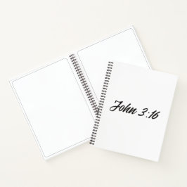 Cuaderno Biblia contra John 3:16