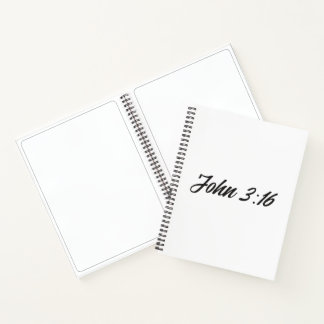 Cuaderno Biblia contra John 3:16