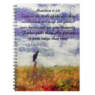 Cuaderno Biblia contra Matthew 6:26