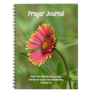 Cuaderno Biblia de Flor Silvestre Roja Verse Revista