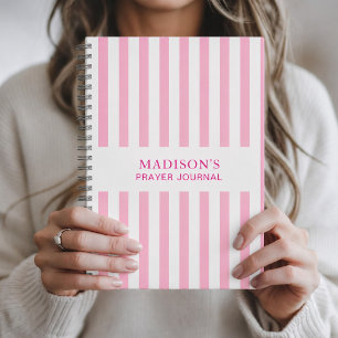 Cuaderno Biblia de Oración Personalizada con Rayas para Muj
