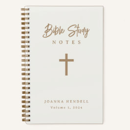 Cuaderno Biblias de estudio en tapa dura con diseño de marf