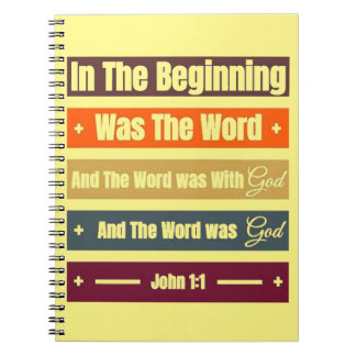 Cuaderno Bíblica inspiradora Verse Espiral portátil