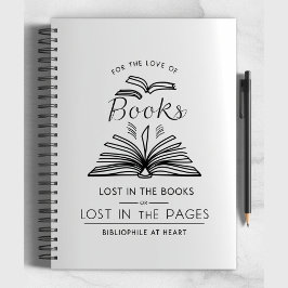 Cuaderno Bibliófilo en el diseño de los libros más Minimali