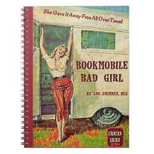 Cuaderno bibliomóvil chica mala