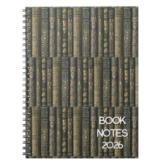 Cuaderno Bibliophile Notes 2026