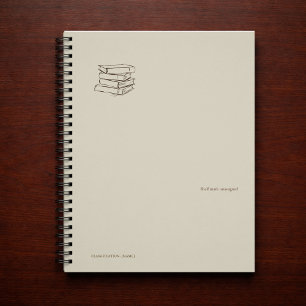 Cuaderno Biblioteca Antigüedades Oscuro Academia - Paquete 