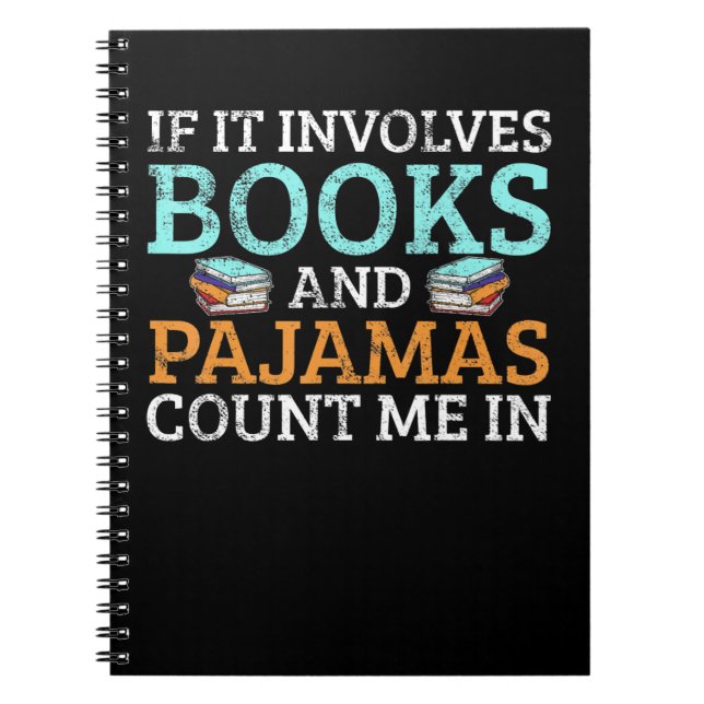 Cuaderno biblioteca de librerías de lectura de libros (Frente)