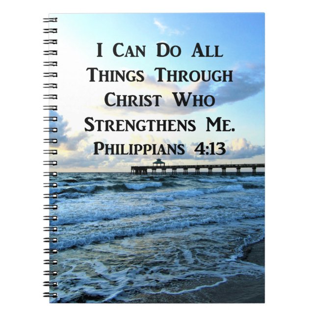 CUADERNO BIBLIOTECAS 4:13 VERSE (Frente)
