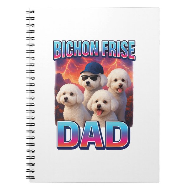 Cuaderno Bichón Frisé (Frente)
