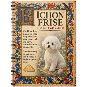 Cuaderno Bichon Frise, Arte de Bestiario Medieval