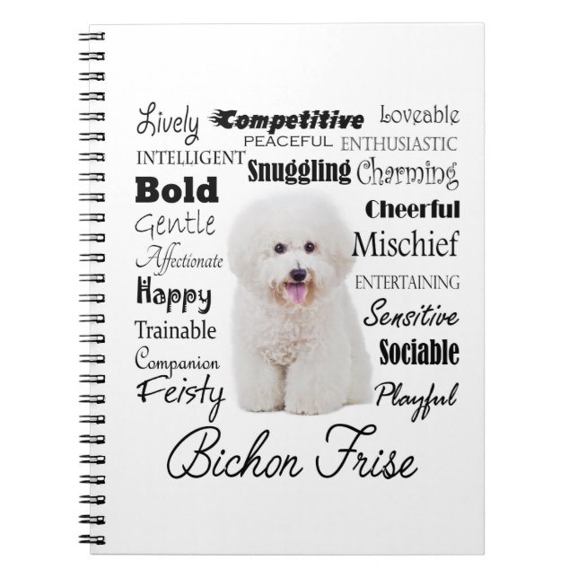 Cuaderno Bichon Traits Notebook (Frente)