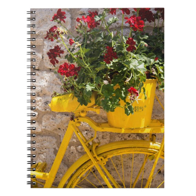 Cuaderno Bicicleta amarilla (Frente)