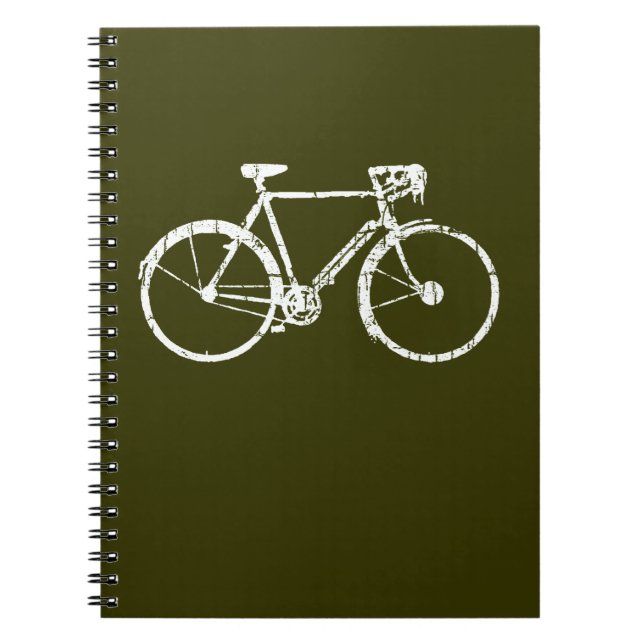 Cuaderno bicicleta blanca (Frente)