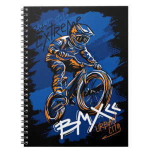 Cuaderno Bicicleta Bmx ropa urbana de calle grafiti