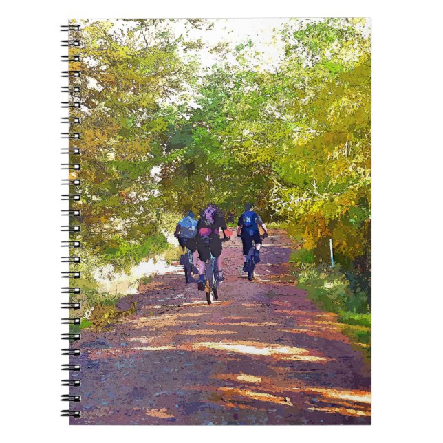 CUADERNO BICICLETA DE MONTAÑA (Frente)