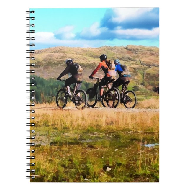 CUADERNO BICICLETA DE MONTAÑA (Frente)