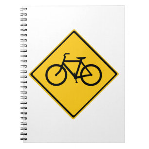 Cuaderno Bicicleta de Rótulo por carretera