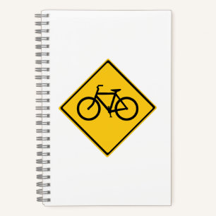 Cuaderno Bicicleta de Rótulo por carretera