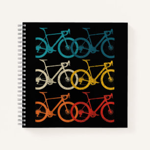 Cuaderno Bicicleta Vintage Ciclismo Ruta Bicicleta Carreras