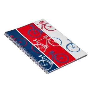 Cuaderno Bicicletas de colores de Estados Unidos