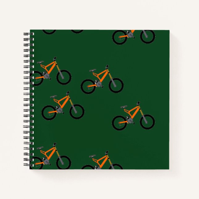Cuaderno Bicicletas verdes (Anverso)