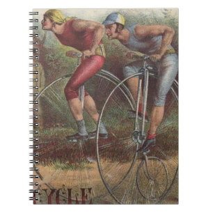 Cuaderno Bicicletas Victorianas de Ruedas Altas