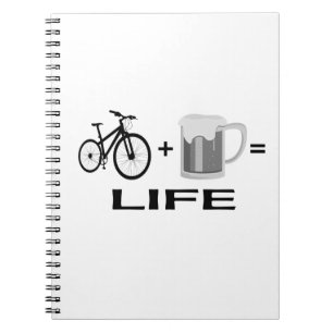 Cuaderno ¡Bicicletas y cerveza!