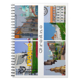 Cuaderno Bielorrusia Grodsin Cityscape City