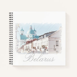 Cuaderno Bielorrusia Hrodna Grodno Naturaleza de la arquite
