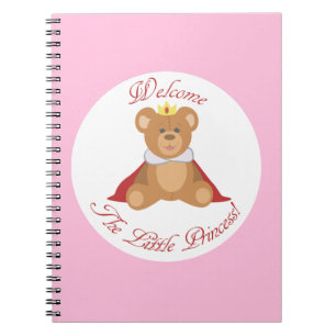 Cuaderno Bienvenida A La Pequeña Princesa