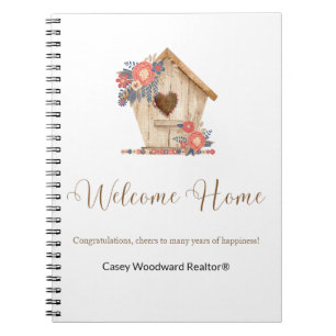 Cuaderno Bienvenida a Realtor de Casa Personalizado