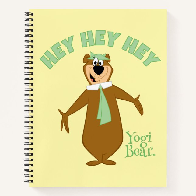Cuaderno Bienvenida del oso Yogi (Anverso)